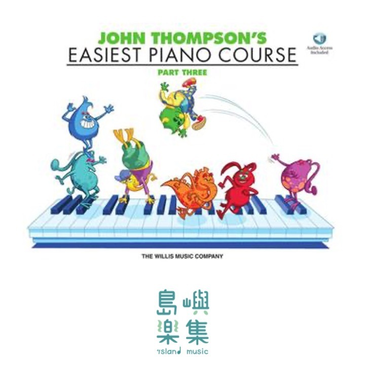 John Thompson's Easiest Piano Course – Part 3 (Book+Audio)
