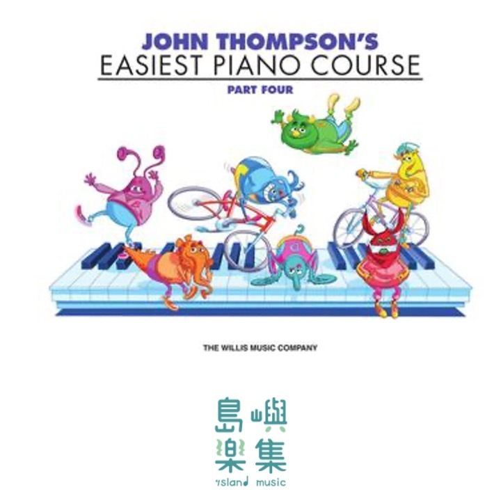 John Thompson's Easiest Piano Course – Part 4 (Book Only)