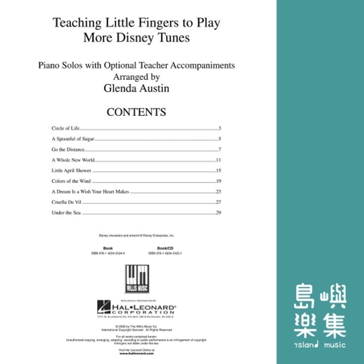 Teaching Little Fingers to Play More Disney Tunes (Mid to Later Elementary)