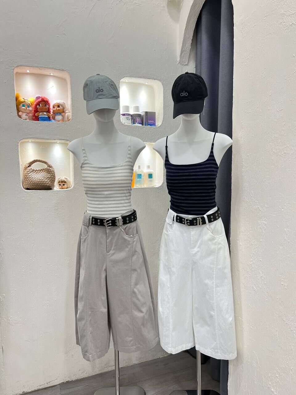 Wide Leg Cropped Pants