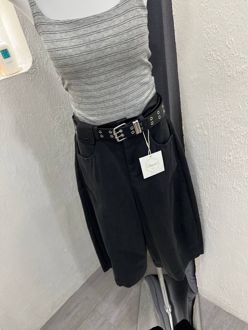 Wide Leg Cropped Pants