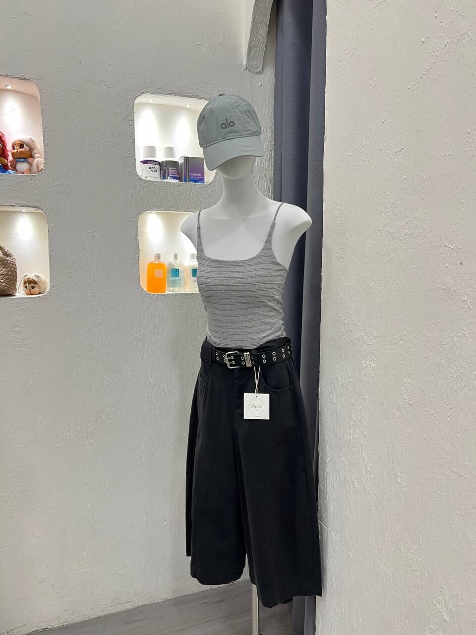 Wide Leg Cropped Pants