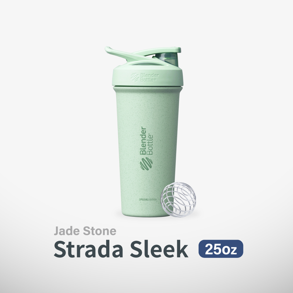 Strada Sleek 25oz 不鏽鋼特別款 | 石紋翡翠