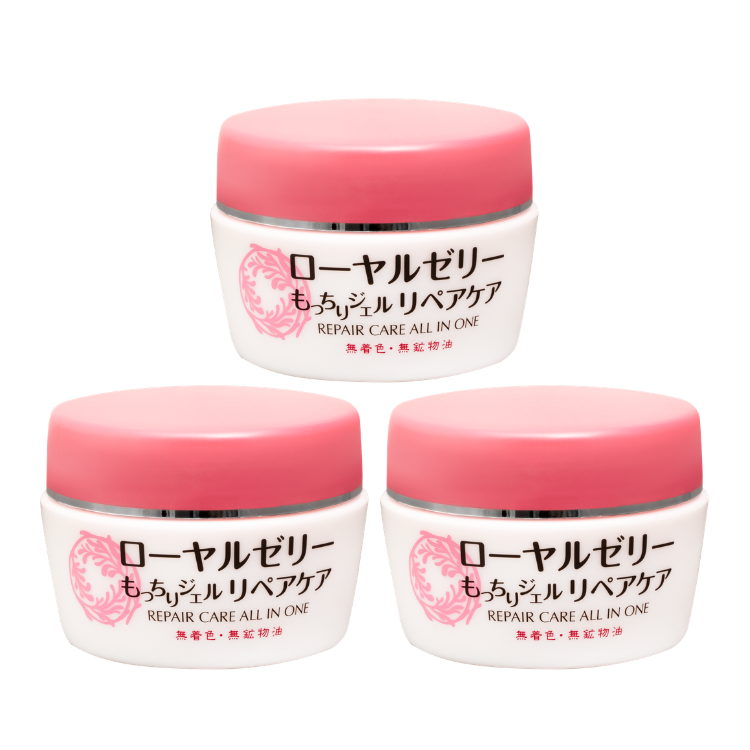 [3件套] 蜂王乳舒敏修護凝露 6合1面霜 75g