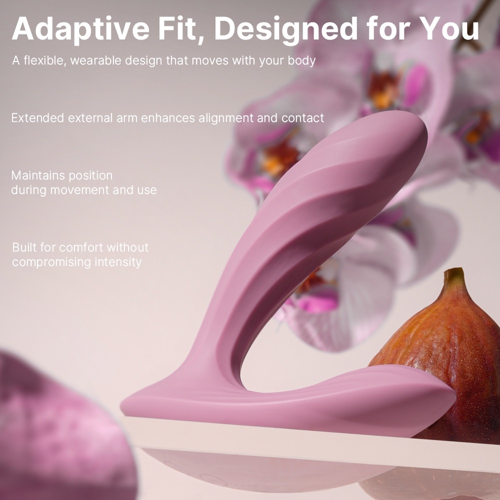 SVAKOM Erica Plus APP控制穿戴式震動器 - 浪漫玫瑰v