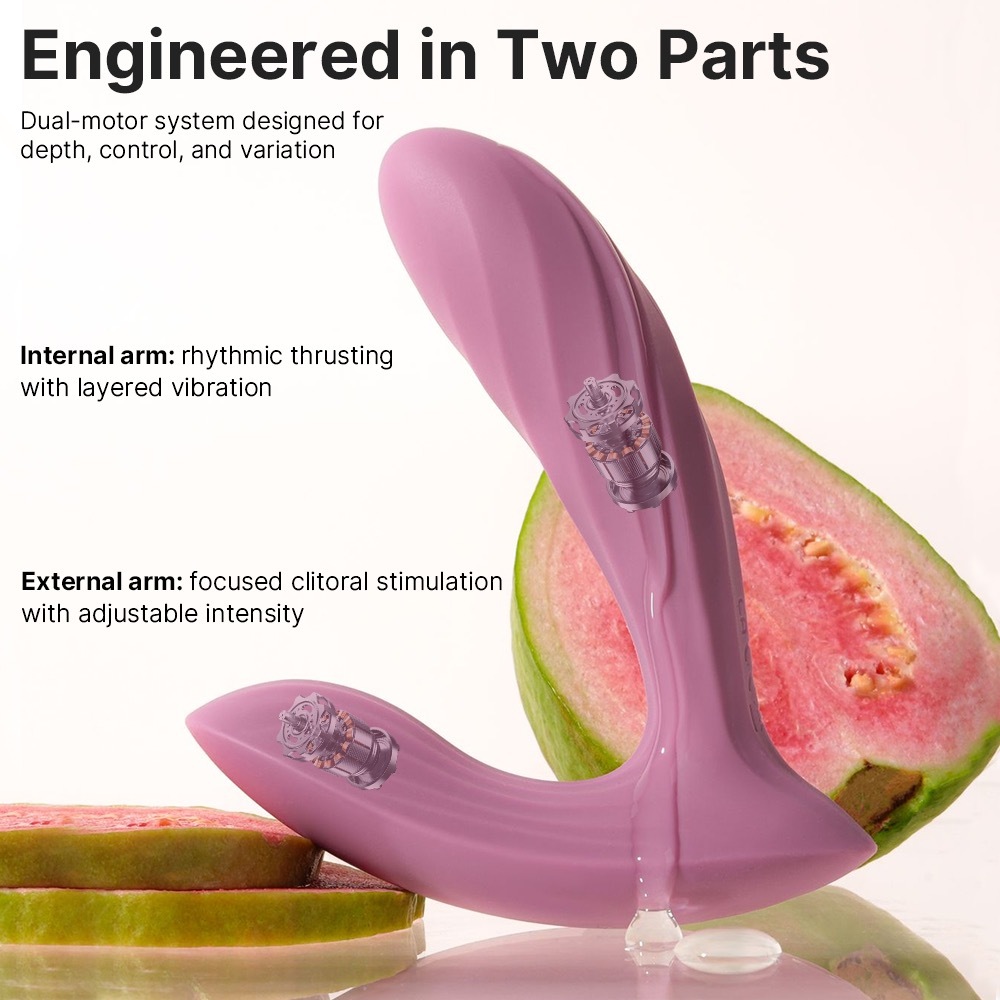 SVAKOM Erica Plus APP控制穿戴式震動器 - 浪漫玫瑰