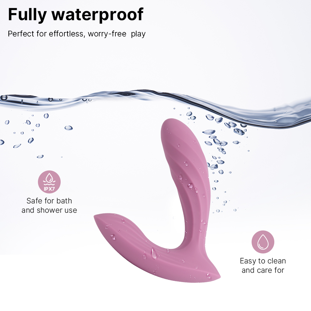 SVAKOM Erica Plus APP控制穿戴式震動器 - 浪漫玫瑰