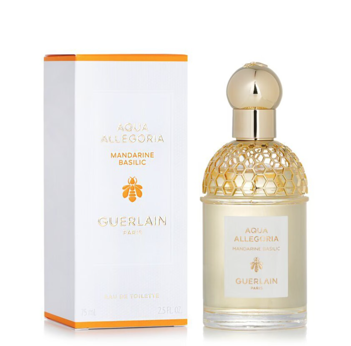 GUERLAIN 嬌蘭 Aqua Allegoria 花草水語 Mandarine Basilic 陽光甜橘 淡香水 EDT 75ml