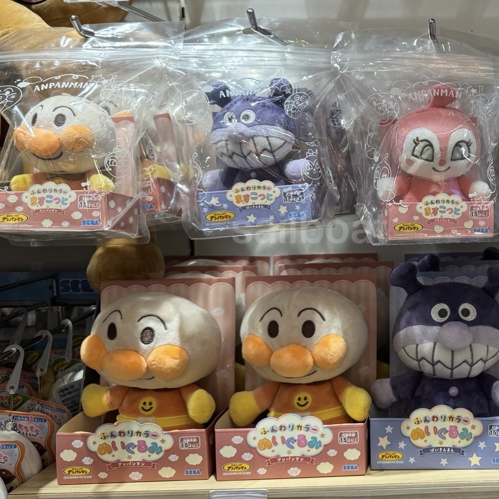 #預購 🇯🇵日本 麵包超人 柔色系吊飾娃娃