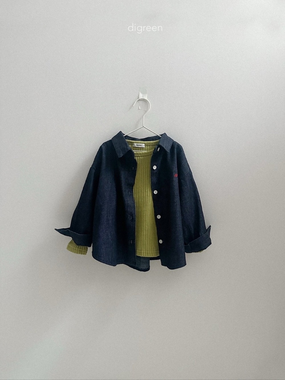 Digreen 牛仔襯衫 / 2色