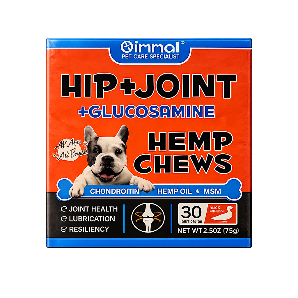 🇺🇸Oimmal - Hip+Joint Hemp Chews毛小孩關節保健食品