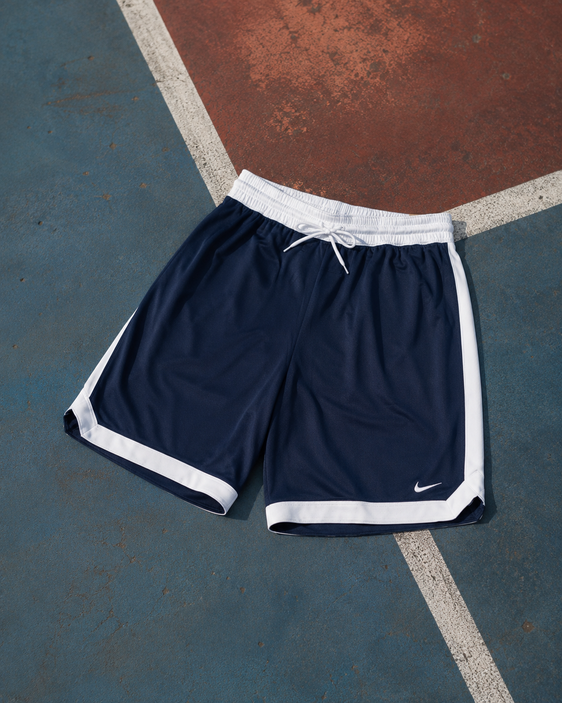【日本限時連線代購】NIKE Dri-FIT DNA ACD 8IN 經典刺繡 排汗 籃球褲 IQ8609-410 深藍