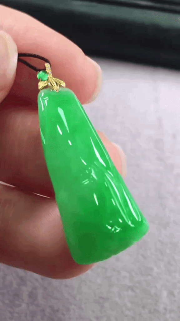 718327 翡翠綠竹節