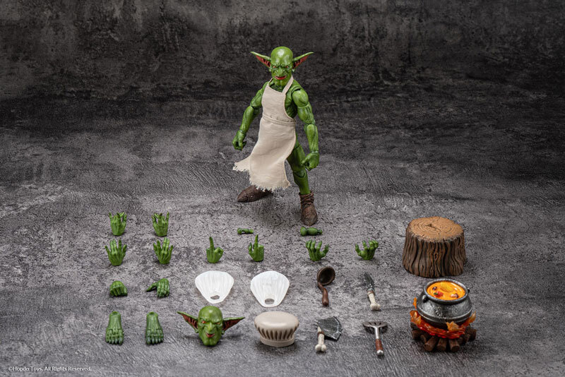 HopDoToys -1/12 哥布林族系列 廚師長 哥布林 可動手辦