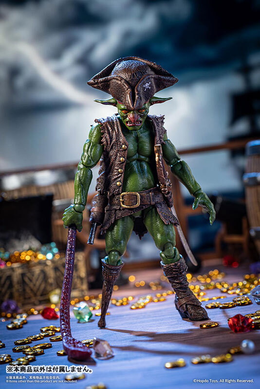 HopDoToys -1/12 哥布林族系列 海盜 哥布林 可動手辦