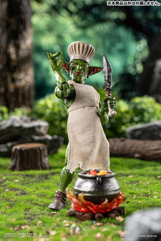 HopDoToys -1/12 哥布林族系列 廚師長 哥布林 可動手辦
