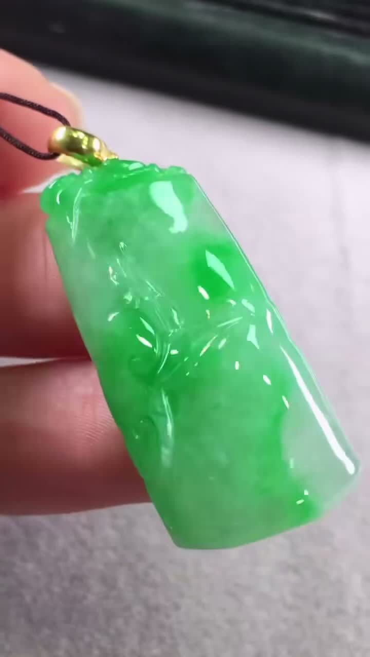 718328 翡翠綠竹節