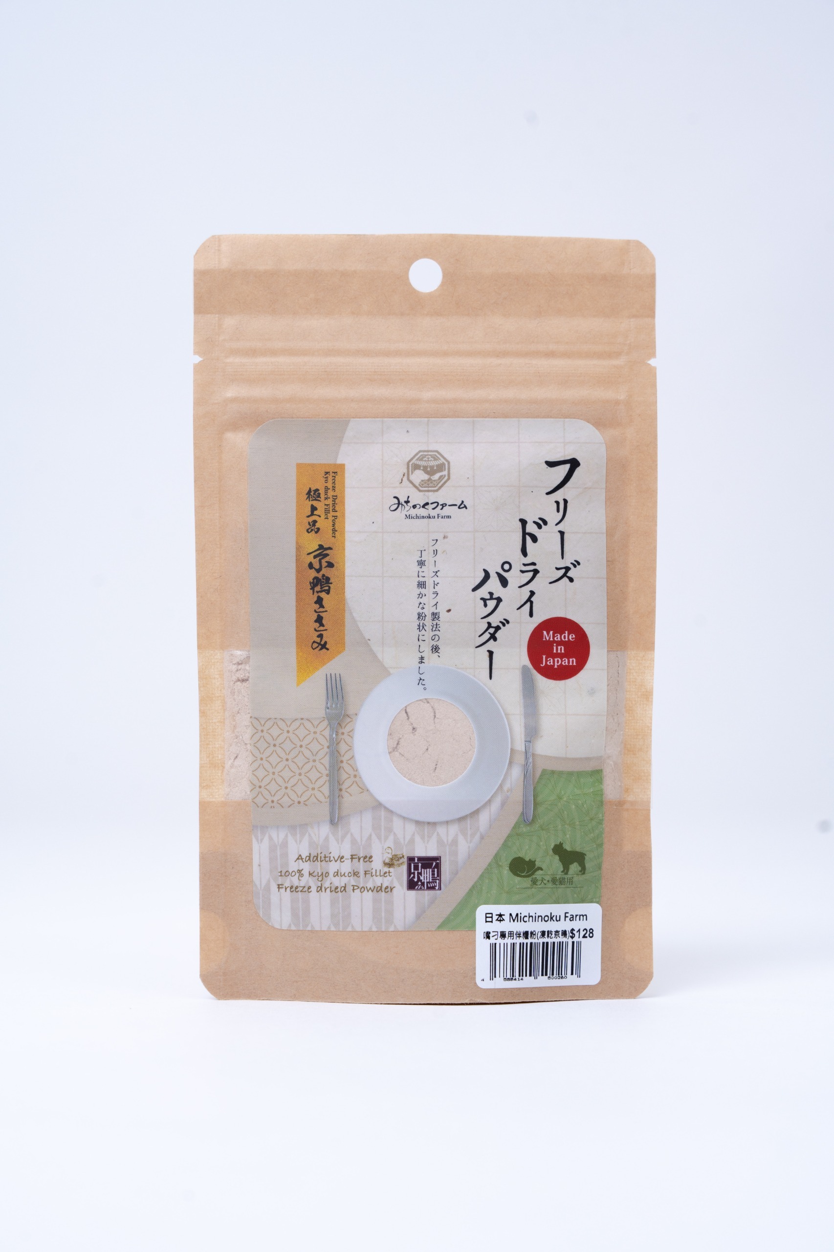 Michinoku Farm 嘴刁專用伴糧粉(凍乾京鴨) 40g