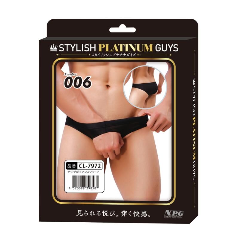 NPG Stylish Platinum Guys Number 006 男士露出情趣內褲