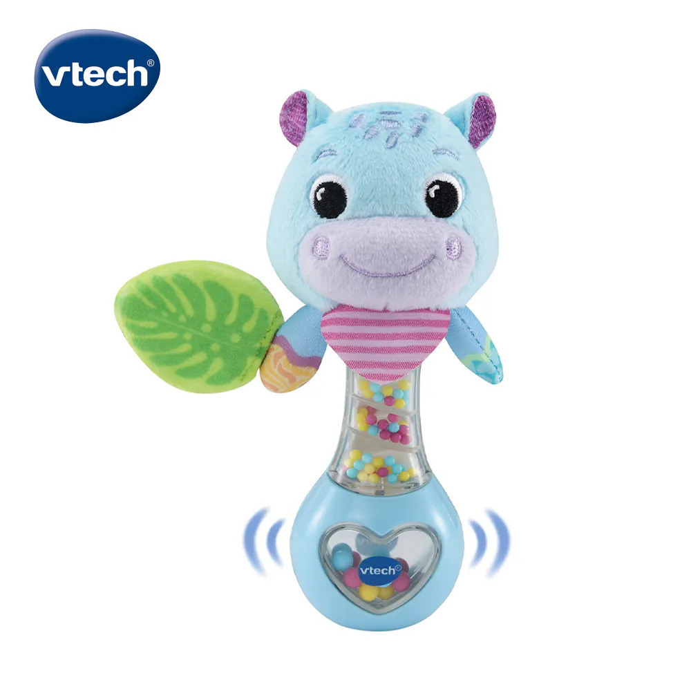 Vtech 搖擺微笑手搖鈴 微笑河馬手搖鈴