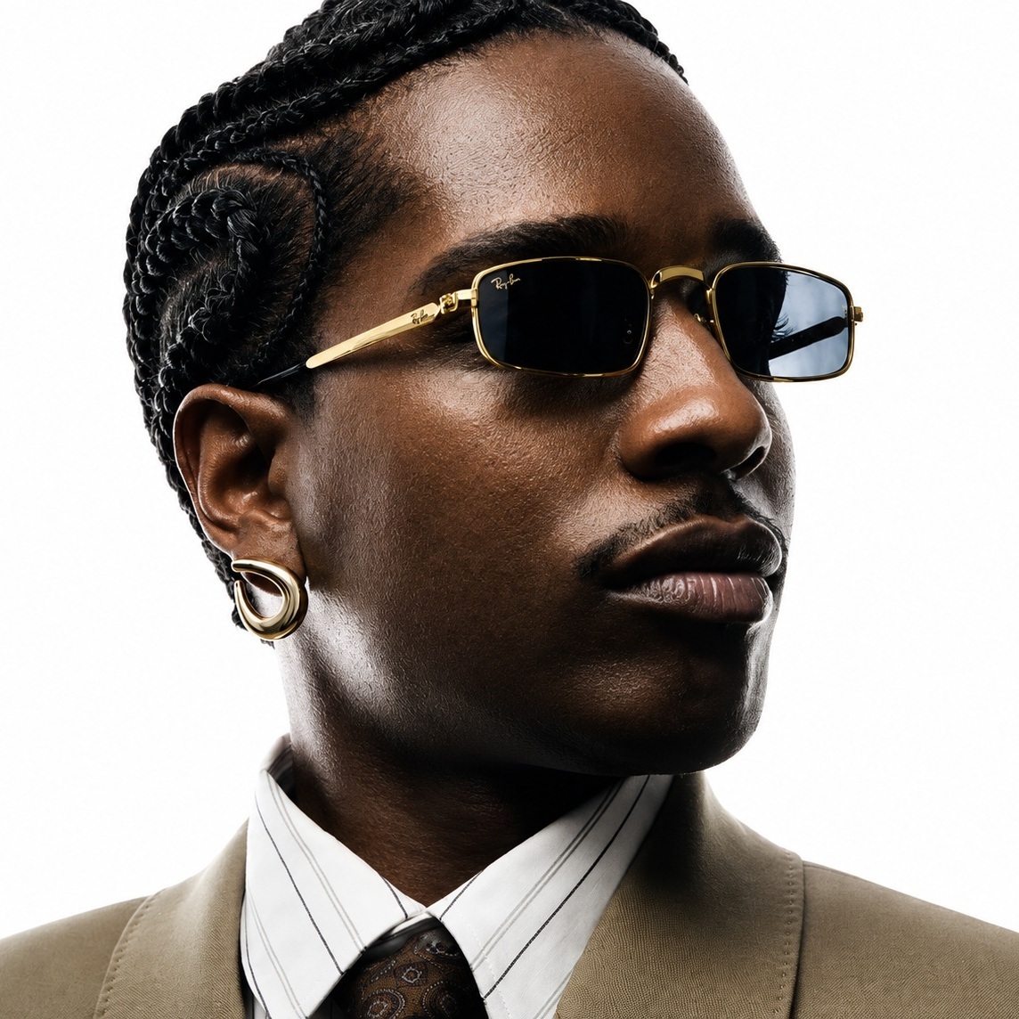 【RayBan】RB3927 001AF-54mm 太陽眼鏡♦(芒金|紫色偏光)