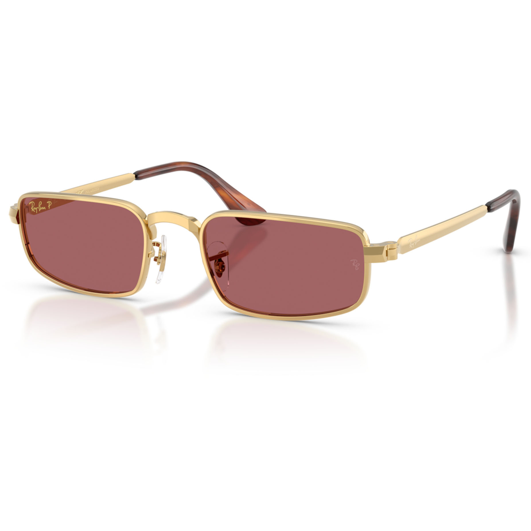 【RayBan】RB3927 001AF-54mm 太陽眼鏡♦(芒金|紫色偏光)