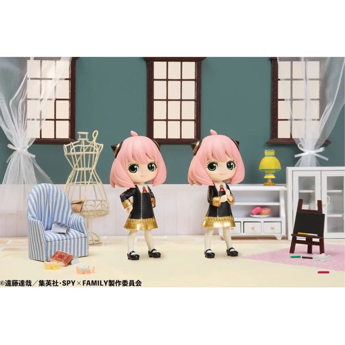 Bandai Qposket SPY× FAMILY間諜家家酒 安妮亞 Anya 景品公仔 (全2款)