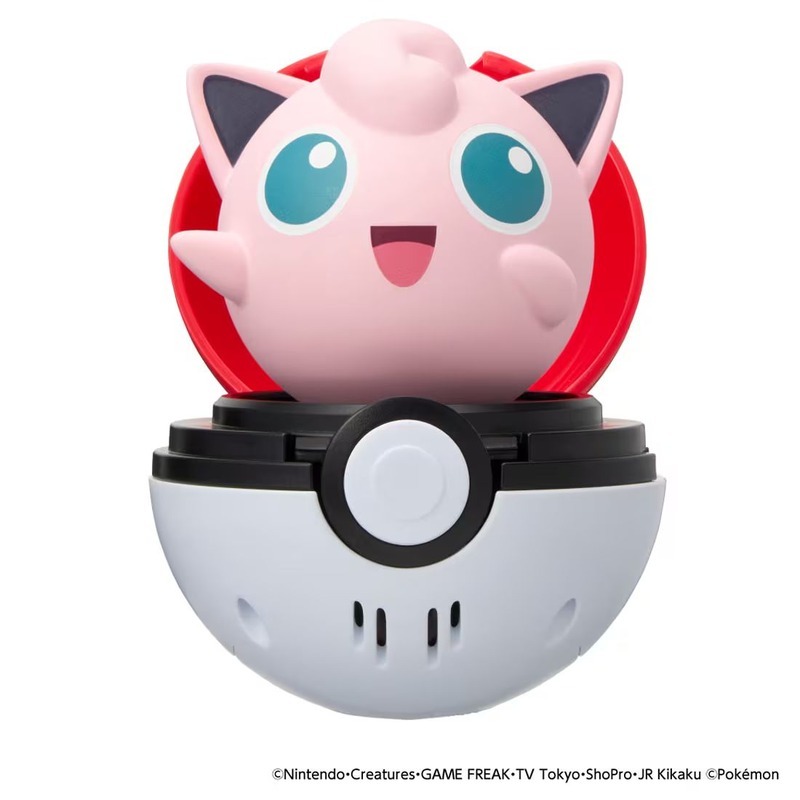 《 TAKARA TOMY 》  Pokemon 寶可夢 彈彈有聲精靈球-胖丁