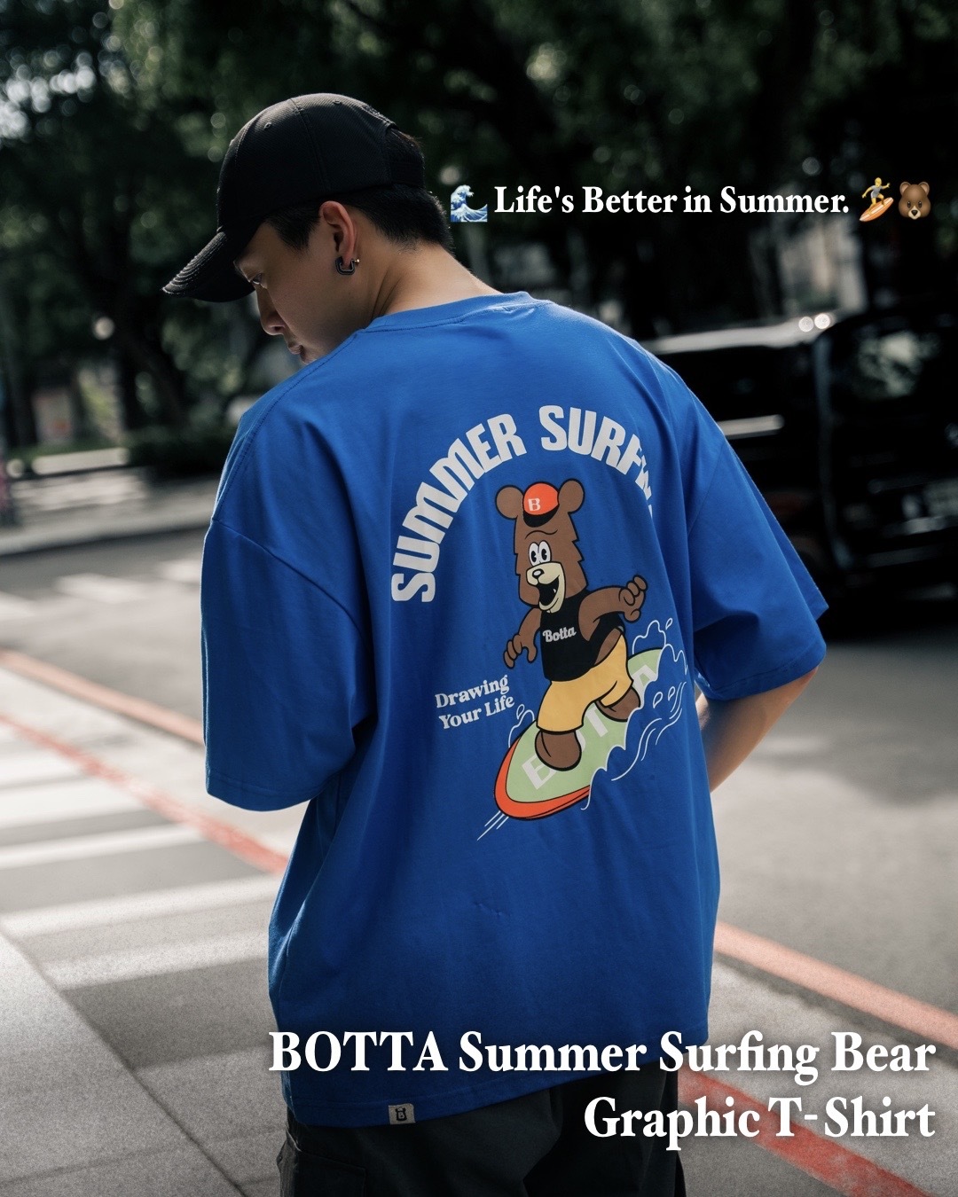 #現貨 BOTTA Sorona 涼感抗菌 速乾 衝浪板熊熊短踢 三色 22326