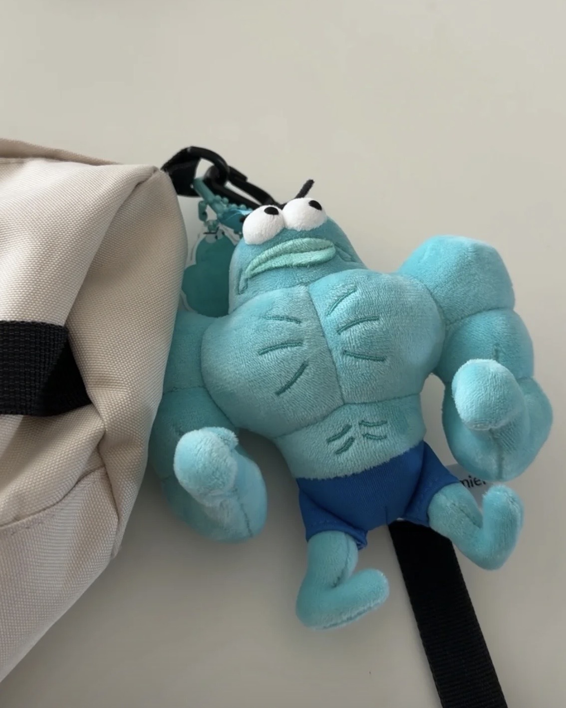 海綿寶寶 比奇堡 苦GYM甘來 路人魚 肌肉 吊飾 鑰匙圈 / 預購