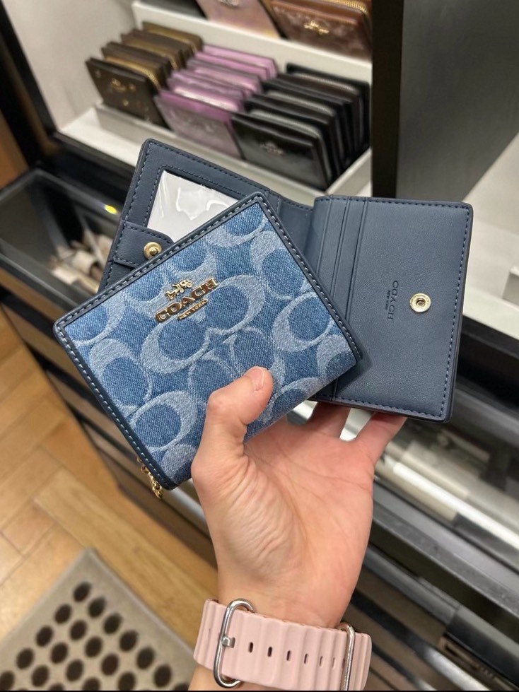 COACH SNAP WALLET 兩折短夾 三色