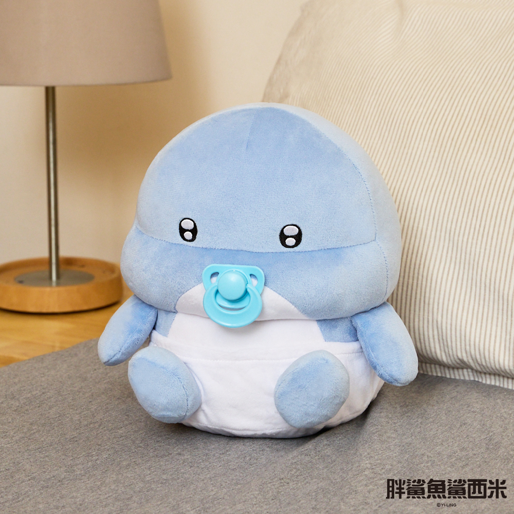胖鯊魚鯊西米寶寶玩偶