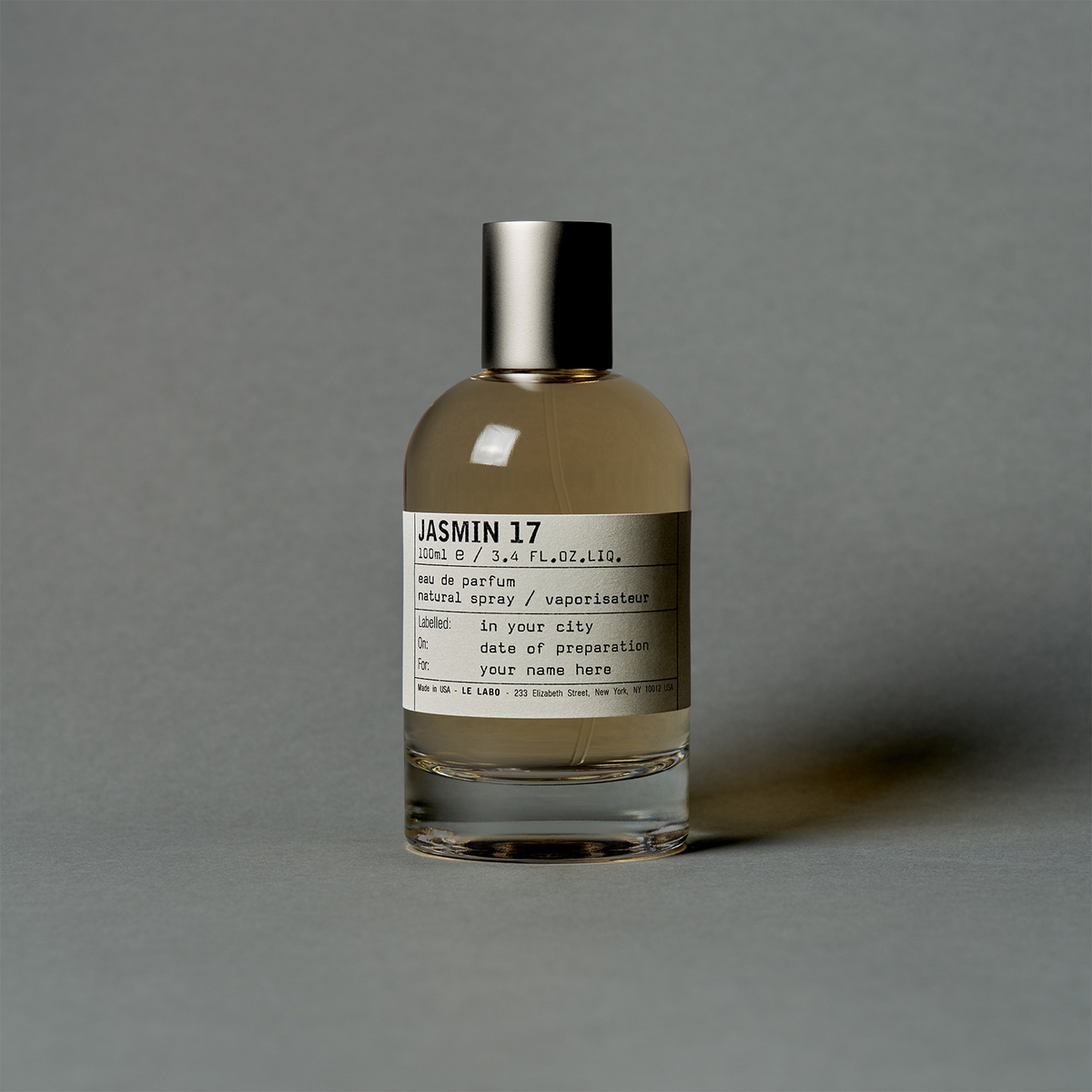 LE LABO 香水實驗室 JASMIN 17 淡香精/濃香水 EDP 100ml