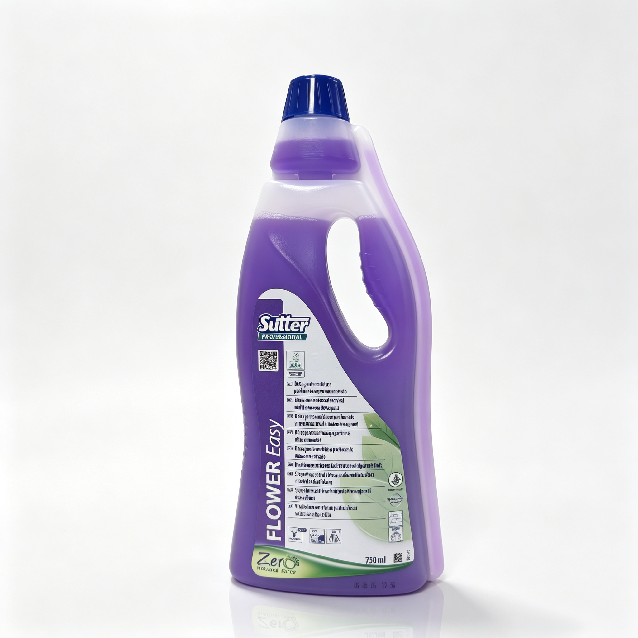 ZERO Flower Easy 超濃縮多功能洗地劑 - 花香味, 750ml (孕婦, 嬰幼兒, 長者或寵物家庭適用) #5492