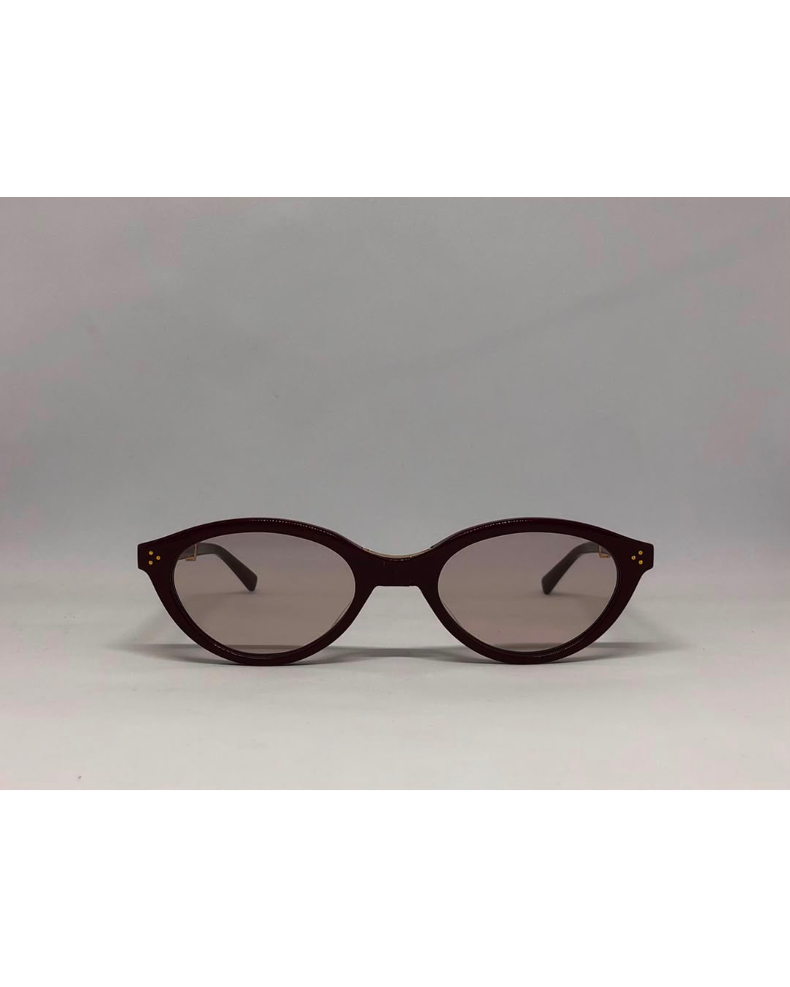 Gentle Monster Takion Red Frame | Brown Lens (Foldable Pocket Collection)