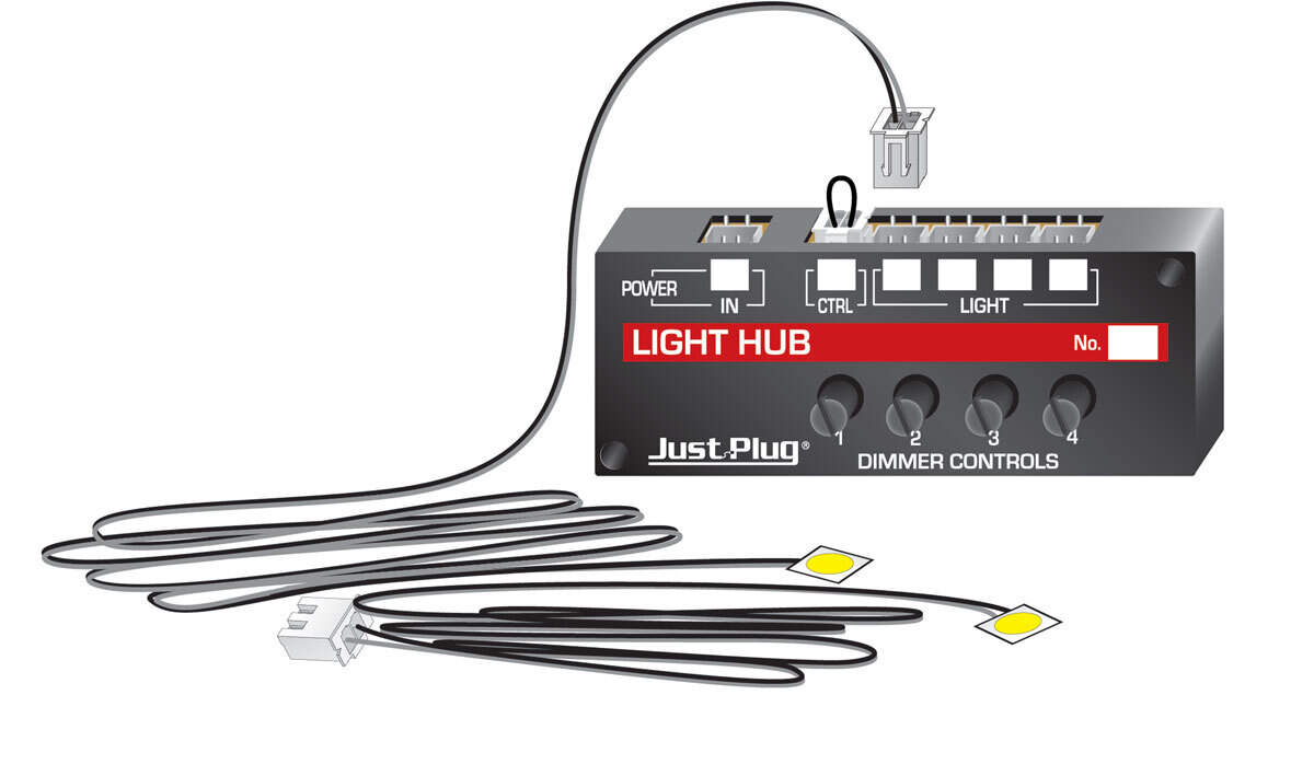 Woodland JP5700 LED 燈光控制集線器組