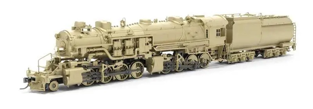 BLI 9427 HO規 SA-C-6 型 2-8-8-0「Bullmoose」蒸汽機車（1944年前型）數位音效冒煙蒸汽銅車 同步冒煙