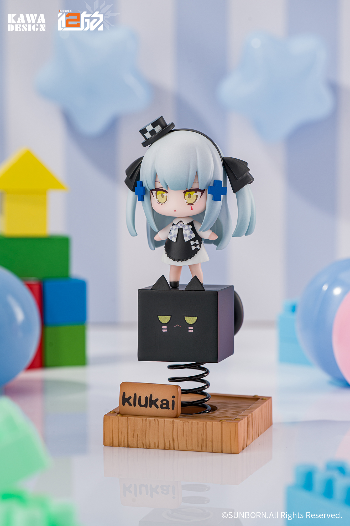 「ACG.GO」「預購」KAWA DESIGN《少女前線2：流放》黑貓 庫羅凱爾 (Klukai) 彈簧模型