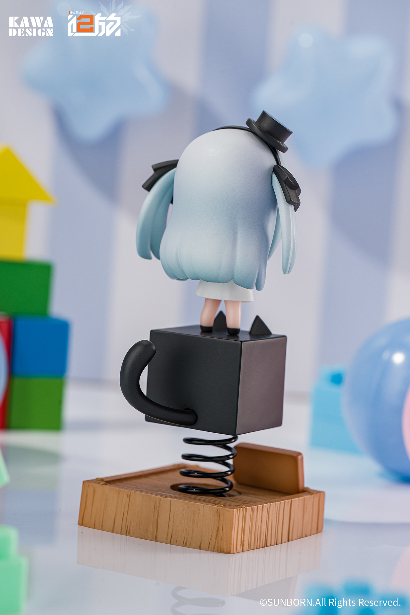 「ACG.GO」「預購」KAWA DESIGN《少女前線2：流放》黑貓 庫羅凱爾 (Klukai) 彈簧模型
