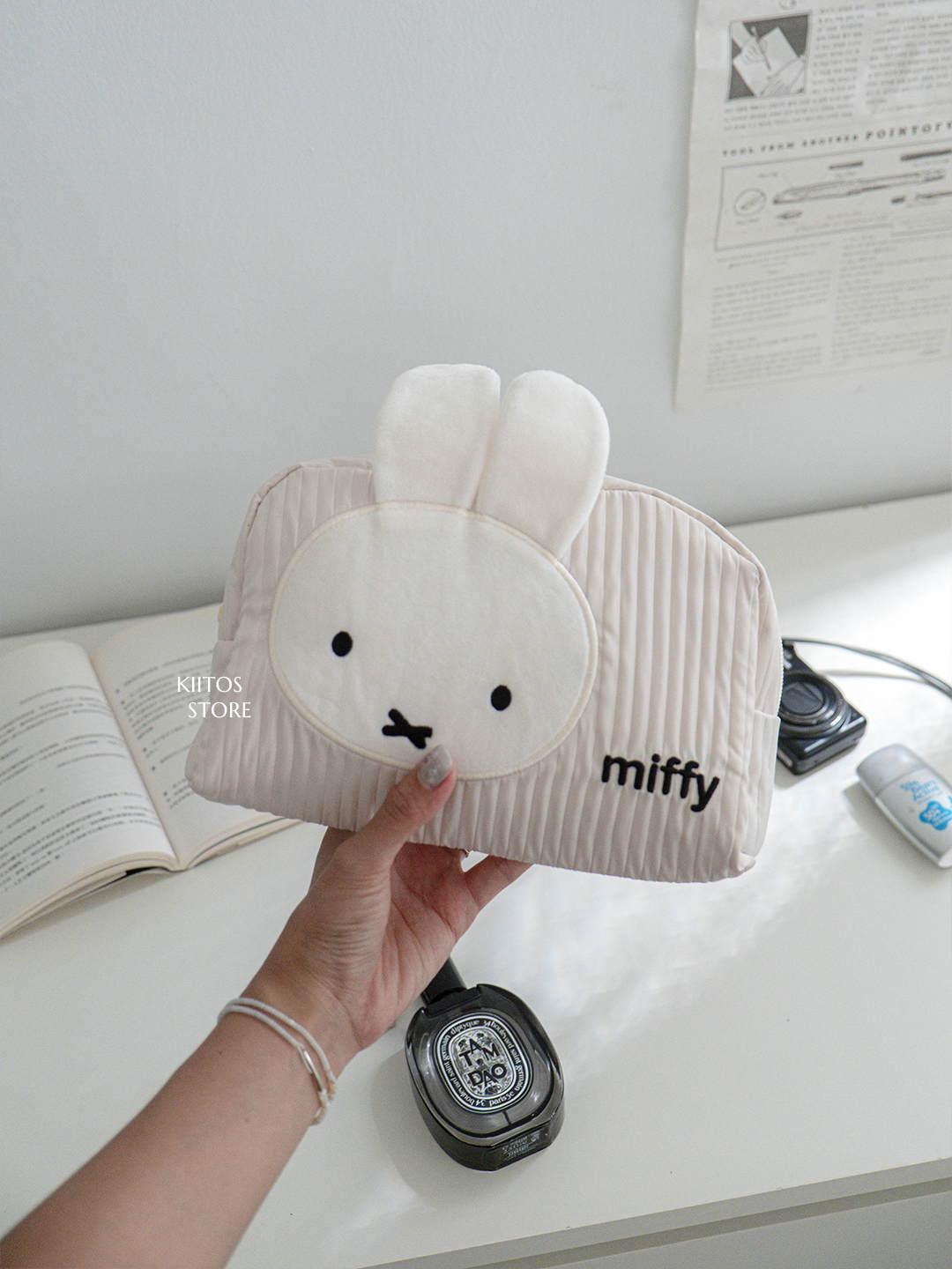 【預購】米菲兔 Miffy 大容量 旅行  學生 相機包 收納包 化妝包