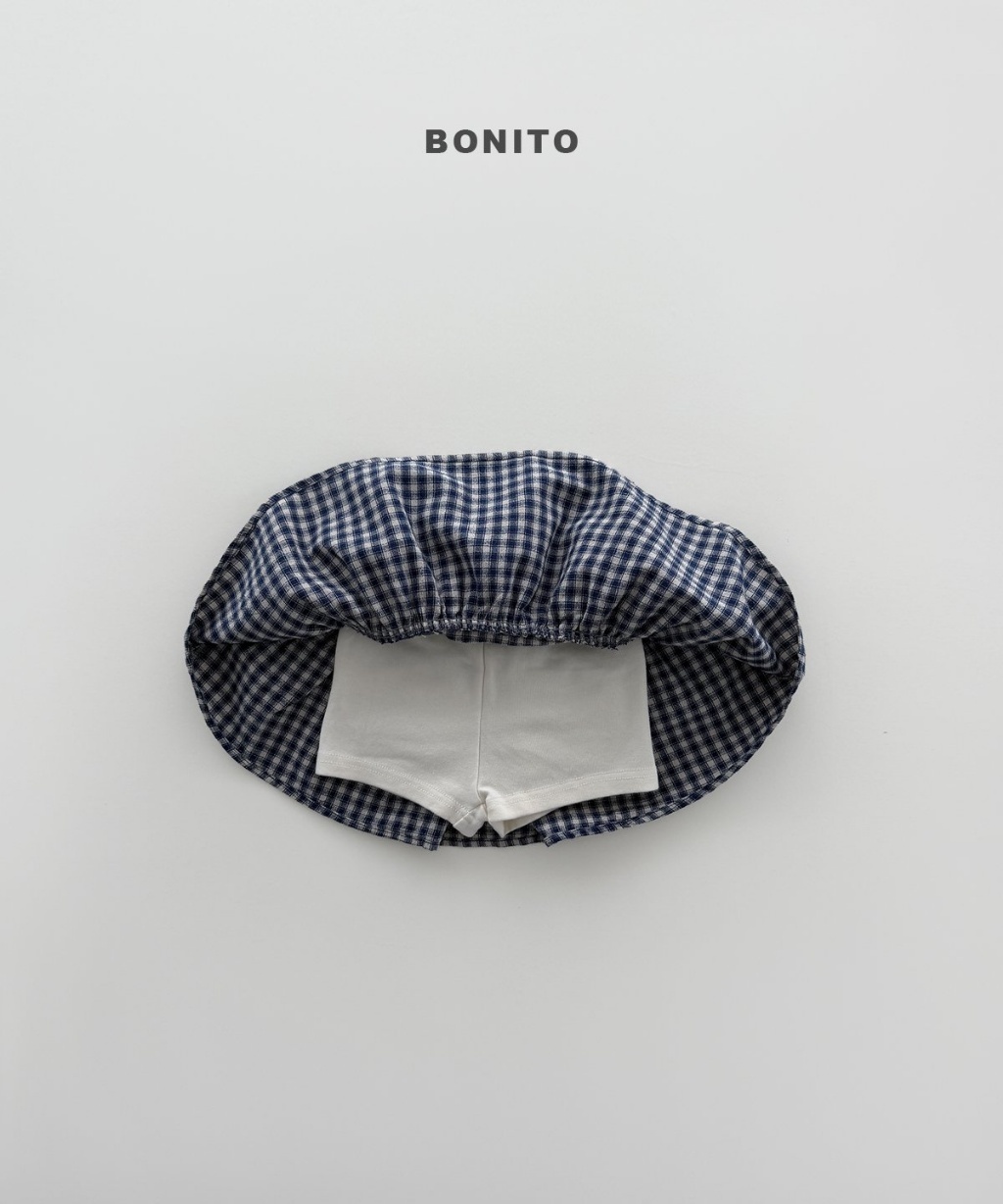 正韓秋Bonito 嫩嬰/小童三色格紋褲裙
