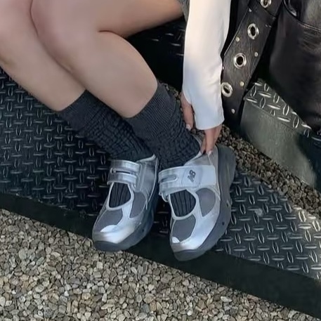 NEW BALANCE BREEZE 灰銀 瑪莉珍 MARY JANE 韓國 女鞋 休閒 SD2202SG2