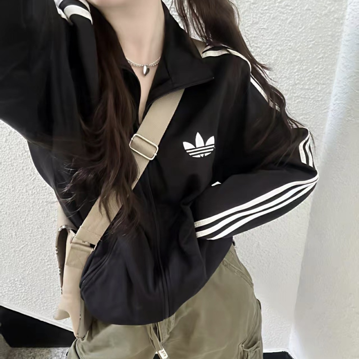【代購/經典重塑】 Adidas Originals Adicolor Firebird 立領教練外套 JC8251 黑白 男女款