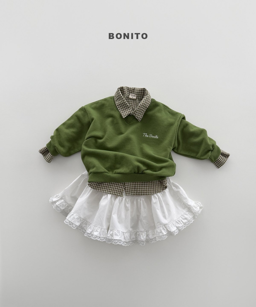 正韓秋Bonito 嫩嬰/小童白天使短褲裙