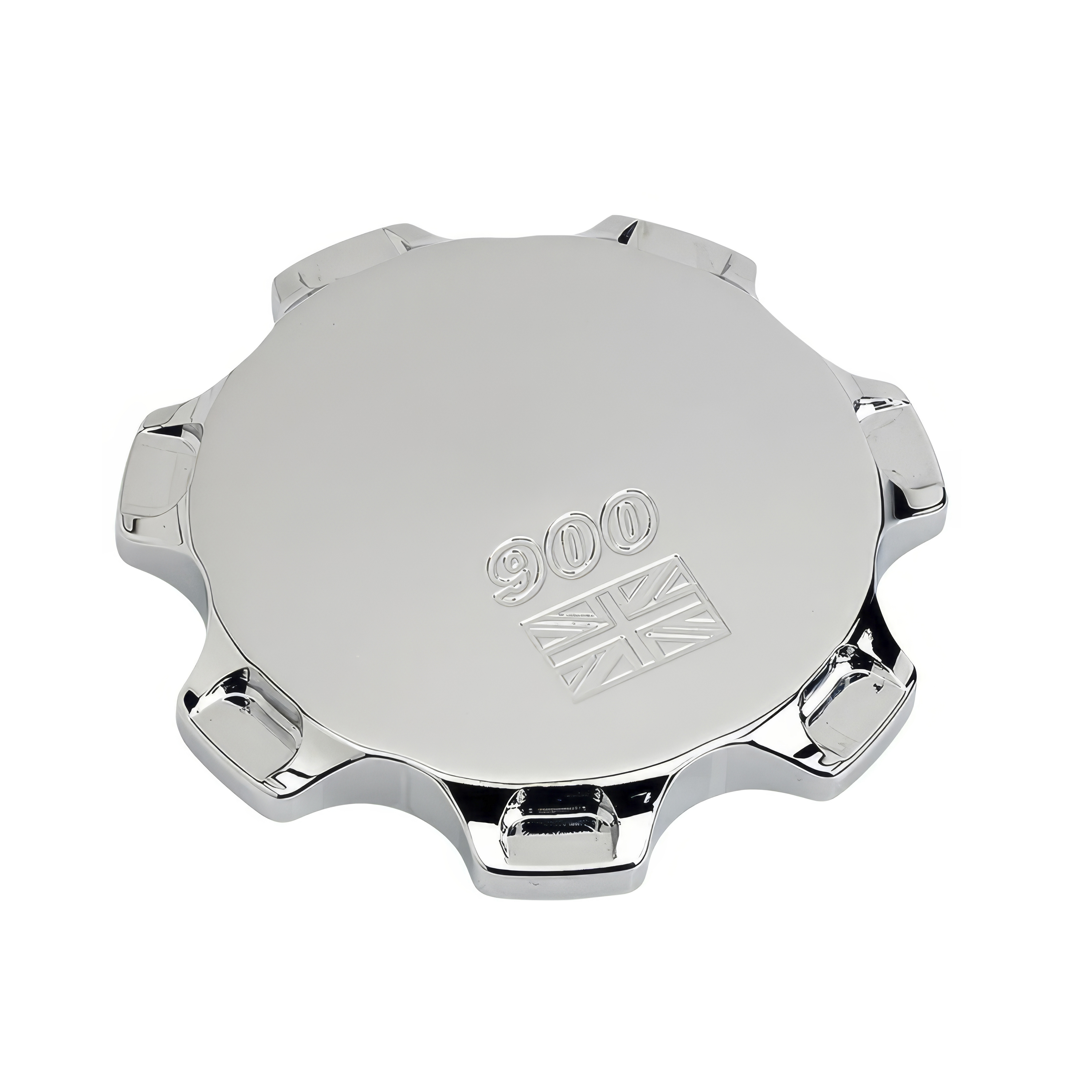 Joker Machine Triumph Gas cap - UNION JACK Chrome