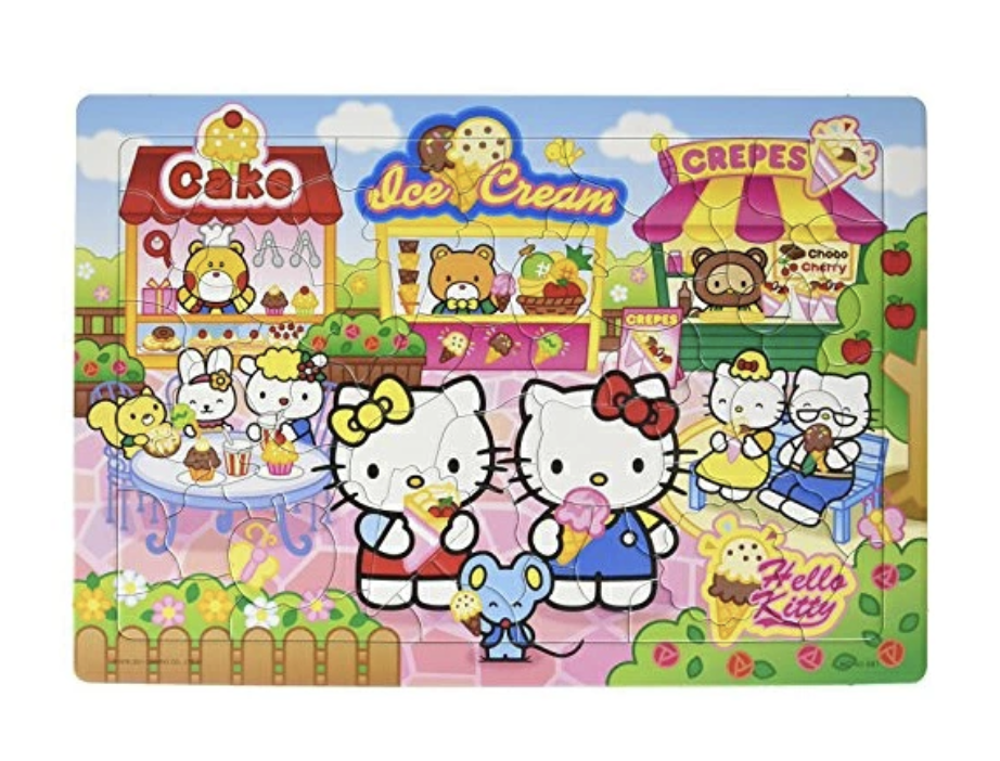 Hello Kitty 天才大腦拼圖 60片
