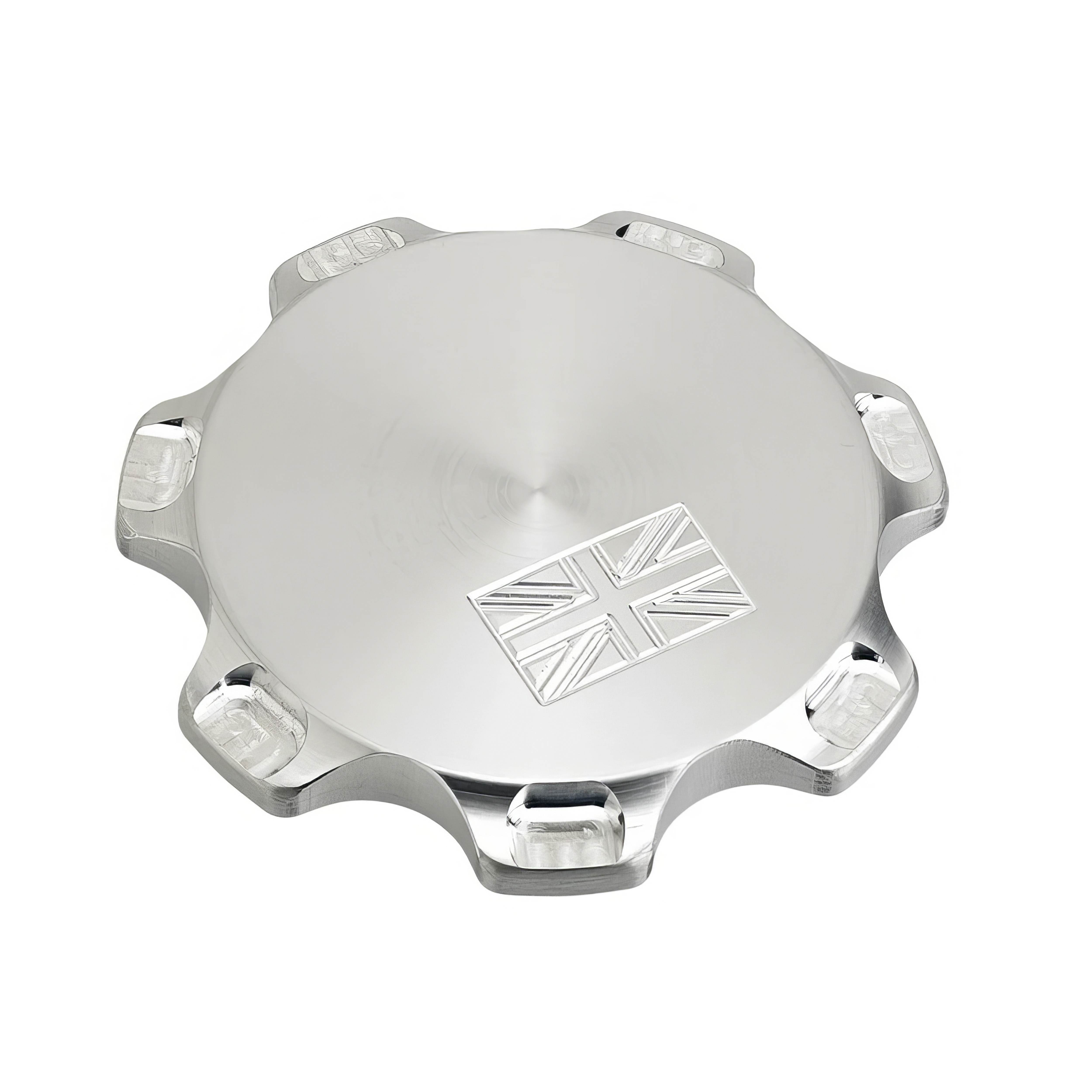 Joker Machine Triumph Gas cap - UNION JACK Brushed