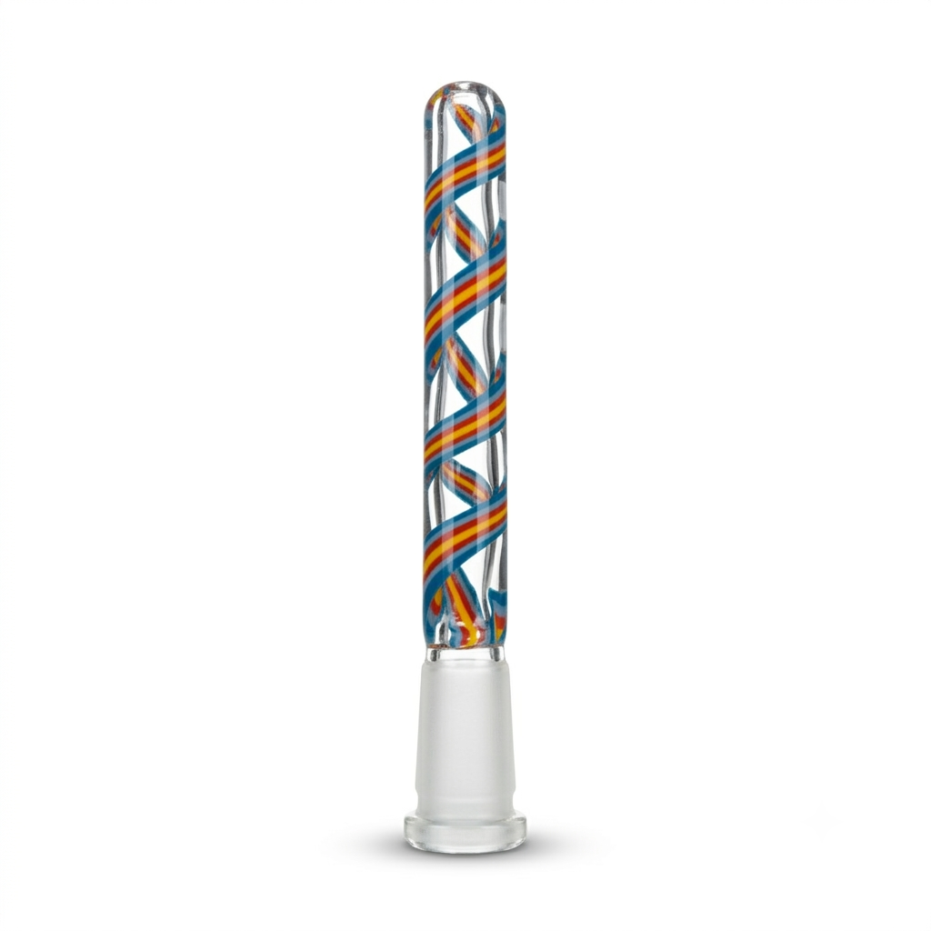🇨🇦極光Aurora - 14cm Spectrum Series Glass Downstem 光譜系列玻璃下導管