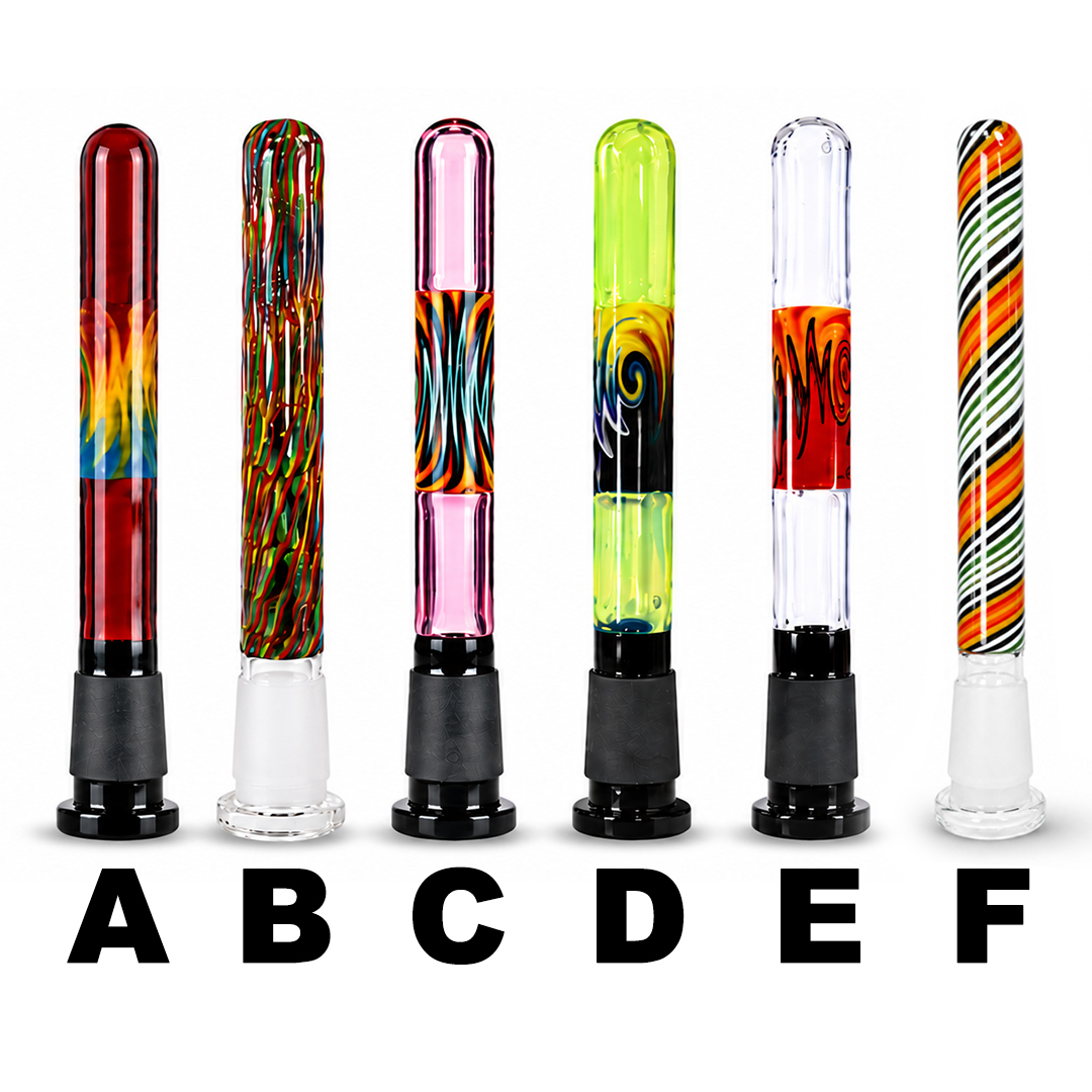 🇨🇦極光Aurora - 16cm Spectrum Series Glass Downstem 光譜系列玻璃下導管