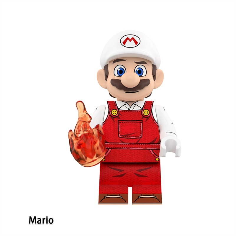 Super Mario Bros Custom Minifigures Fit Lego WM6235 WM3136